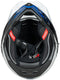 Spec-x endurohelm sx-62.01 r1 stinger adv helmet spac-x sx-62.01 r1 stinger adv xs white blue