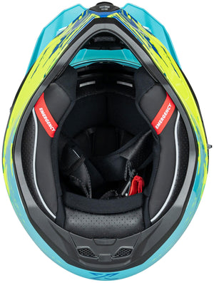 Spec-x endurohelm sx-62.01 r1 stinger adv helmet spac-x sx-62.01 r1 stinger adv xl white yel.