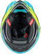 Spec-x endurohelm sx-62.01 r1 stinger adv helmet spac-x sx-62.01 r1 stinger adv xl white yel.