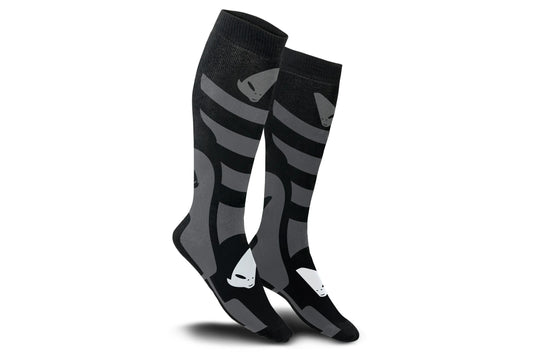 Ufo plast socken off - road socks ufo short black grey gr. m