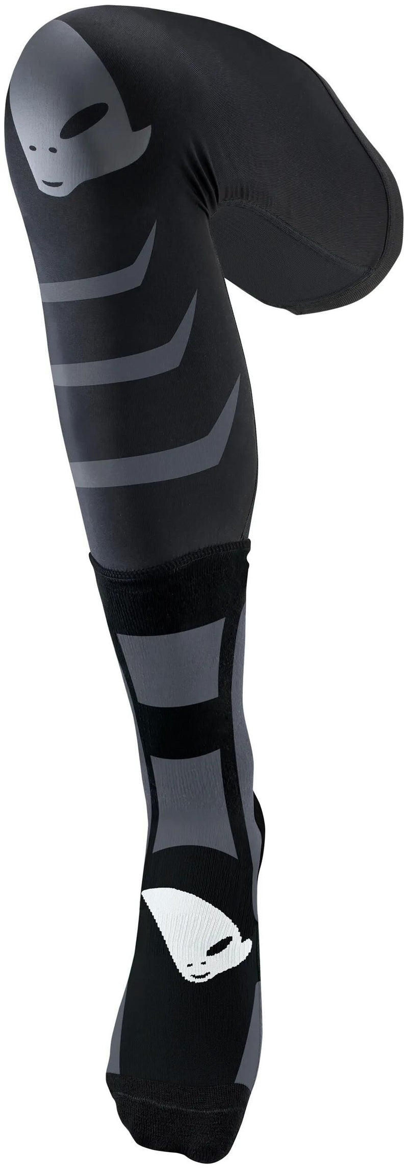 Load image into Gallery viewer, Ufo plast socken off-road socks ufo long black grey gr. m
