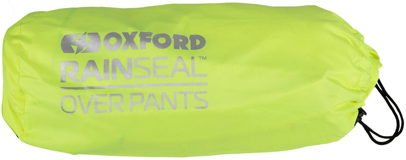Load image into Gallery viewer, Oxford regenbroek rainseal rain trousers rainseal neon yellow size
