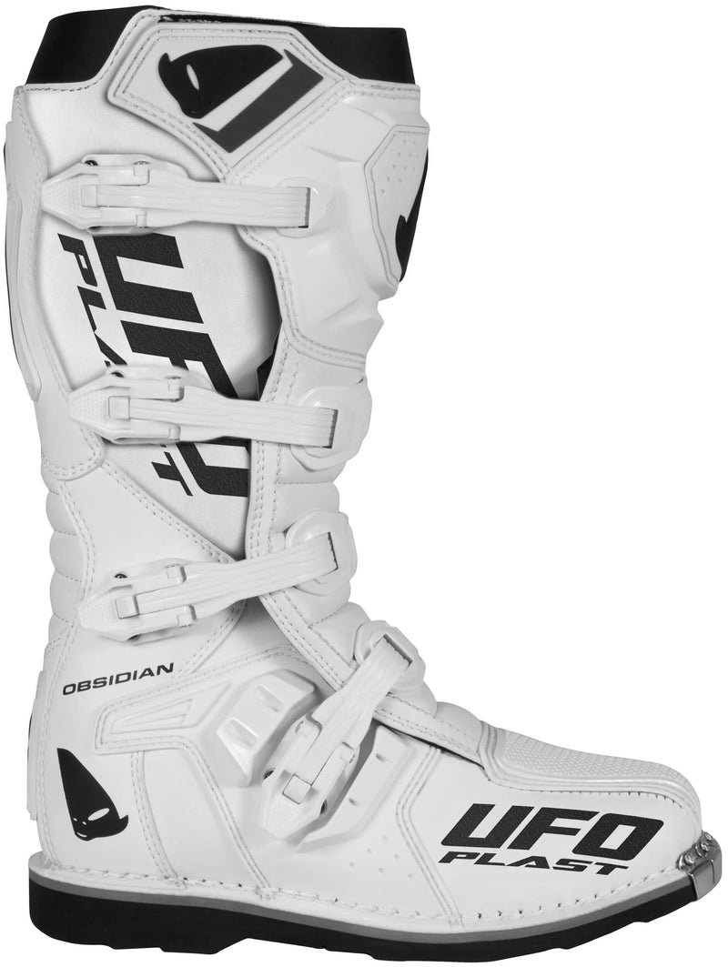 Load image into Gallery viewer, Ufo plast stiefel obsidian boots ufo obsidian white gr. 40
