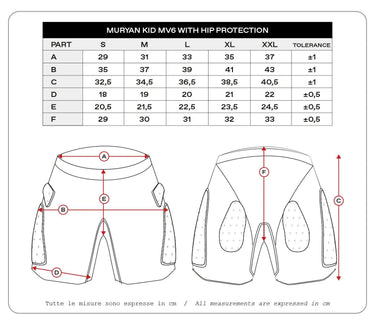 Ufo plast protektorenhose muryan mv6 children's protec. trouse muryan mv6 black gr.xxl