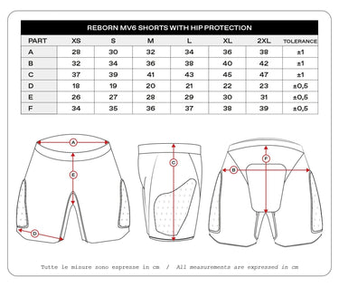 Ufo plast protektorenhose reborn mv6 protector pants ufo reborn mv6 black gr. l