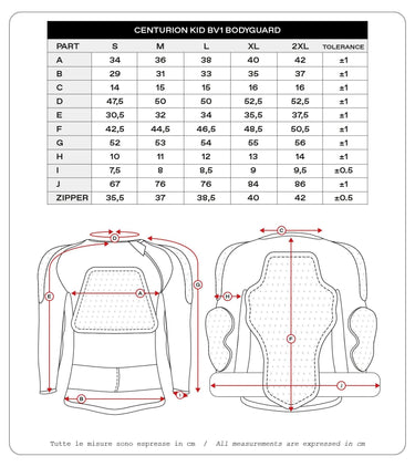 Ufo plast protektorenhemd centurion bv1 children's protec. shirt centurion bv1 black l