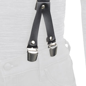Oxford bretels trouser braces riggers chic black