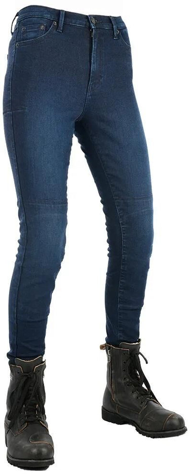 Oxford broek jeggings trousers oa jeggin ladies blue short size 14