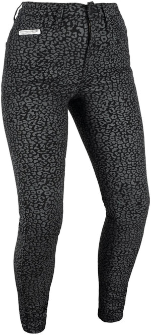 Oxford hose oa aa super stretch jean trousers superstre ws jean leopard long 40