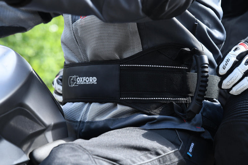 Load image into Gallery viewer, Oxford haltegurt riders grip seat belt pillion adjustable all sizes

