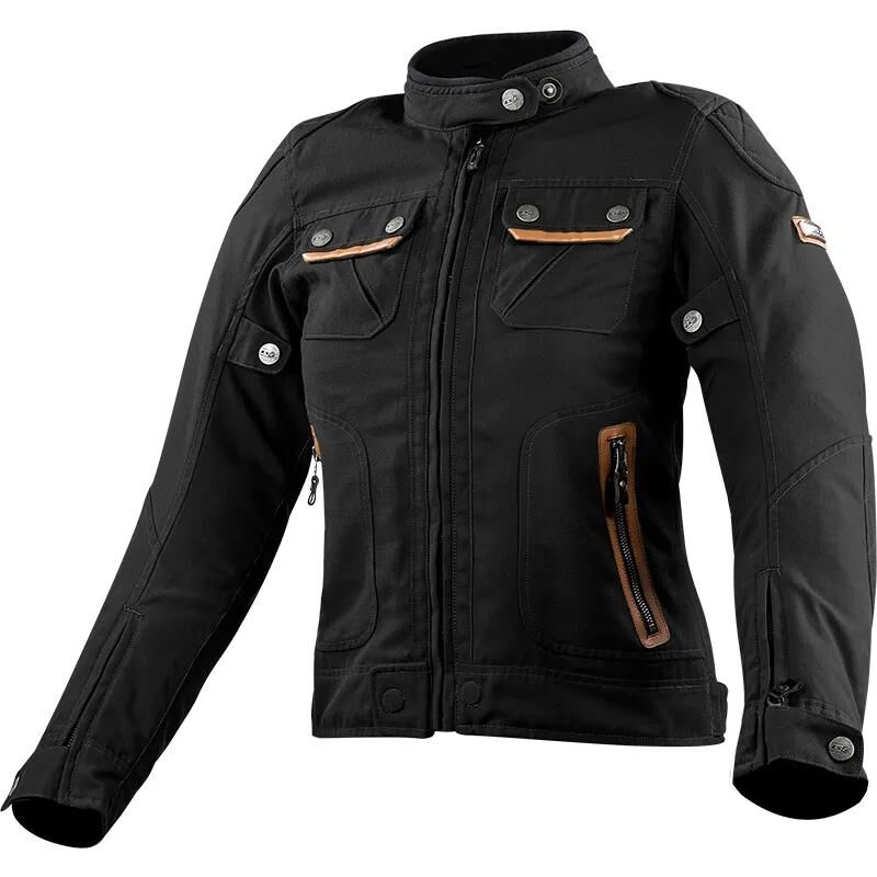 Load image into Gallery viewer, Ls2 jacke bullet jacket bullet lady black xxl
