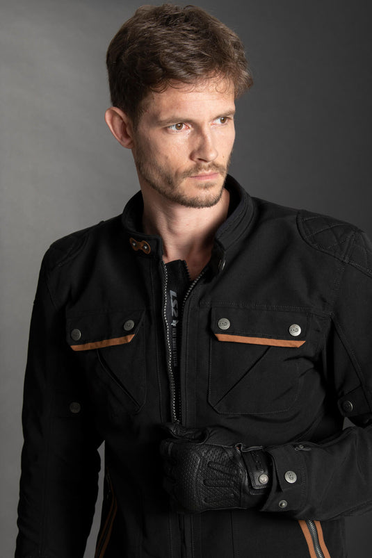 Ls2 jas bullet jacket bullet man black xl