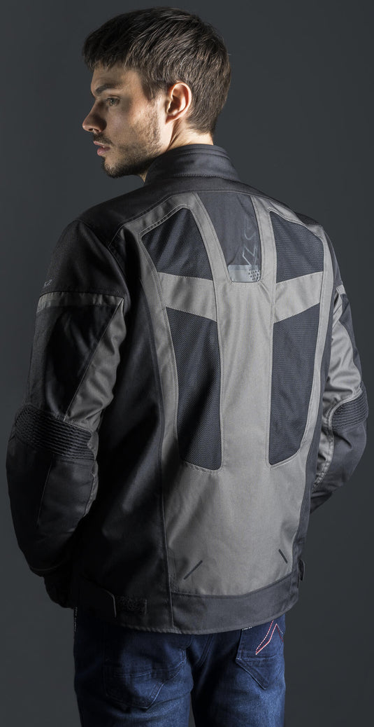 Ls2 jas scout jacket scout man black dark gray xxl