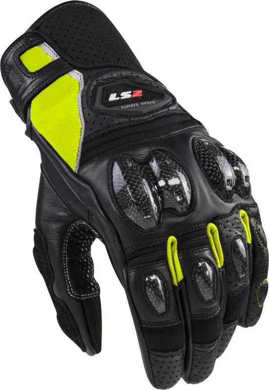 Ls2 handschoenen spark ii glove spark 2 leather man sw h-v s