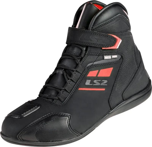 Ls2 laarzen garra wp lady boots garra lady wp black red 38