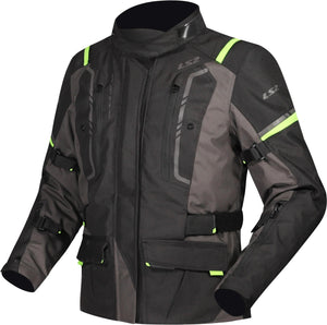 Ls2 jacke narvik jacket narvik ladies black grey neon yellow xx