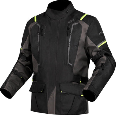 Ls2 jacke narvik jacket narvik men black grey neon yellow m