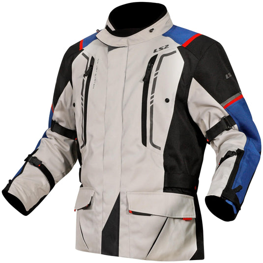 Ls2 jacke narvik jacket narvik men blue black grey red l