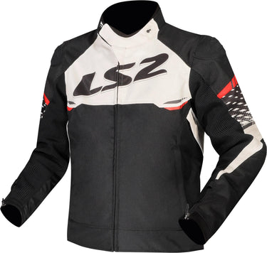 Ls2 jacke apex jacket apex men black white red size 3xl