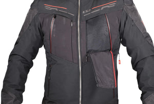 Ls2 jacke zirconium evo man jacket zirconium evo mens black red gr. xl