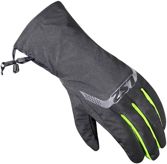 Ls2 überziehhandschuh thermorain glove thermorain black h-v yellow m-l