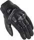 Ls2 handschuh atom man glove atom mens black gr. l