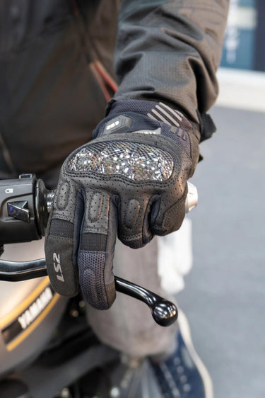 Ls2 handschuh atom man glove atom mens black gr. xxl