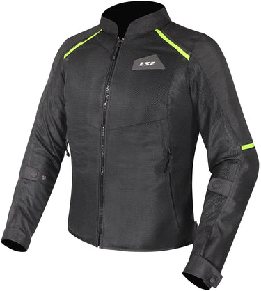 Ls2 jacke breeze lady jacket breeze ladies black yellow gr. l