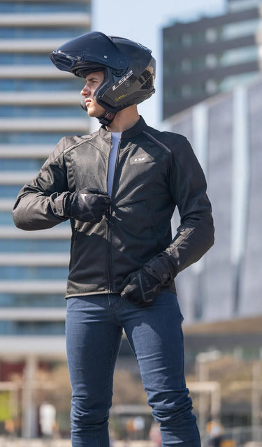 Ls2 jacke breeze man jacket breeze men black gr. l