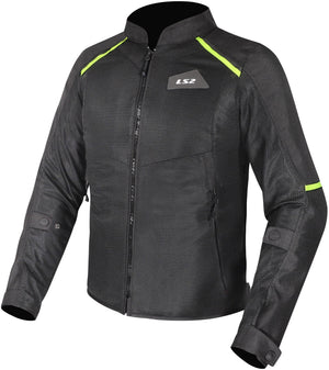 Ls2 jacke breeze man jacket breeze men black yellow gr. xxl