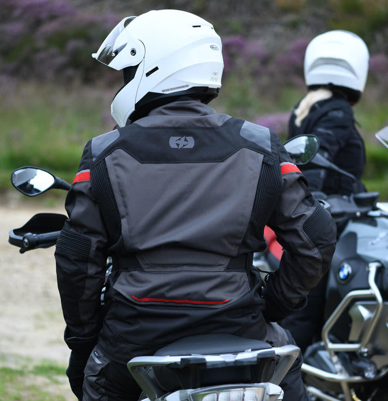 Load image into Gallery viewer, Oxford jas montreal 4.0 jacket montreal 4. black grey red size 4xl
