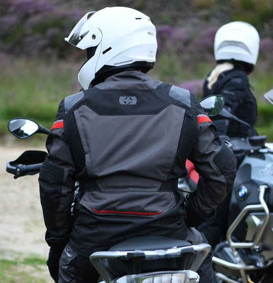 Oxford jas montreal 4.0 jacket montreal 4. black grey red size 4xl