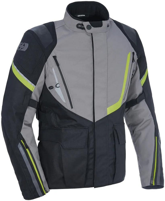 Oxford jas montreal 4.0 jacket montreal 4. black grey yellow size 3x