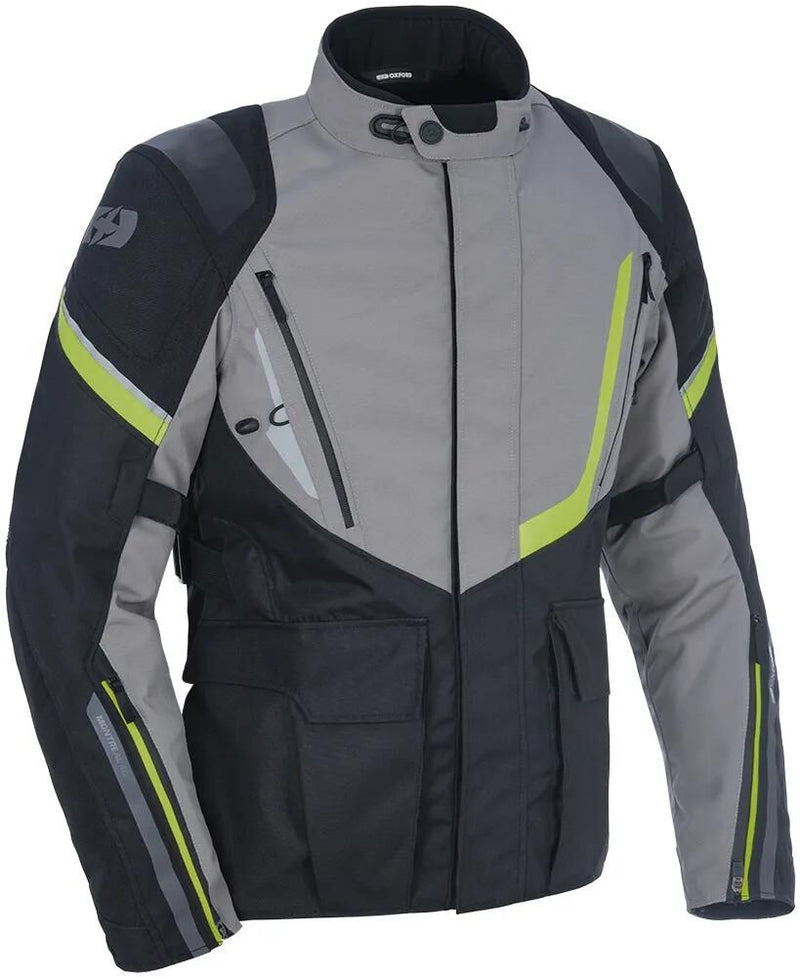 Load image into Gallery viewer, Oxford jacke montreal 4.0 jacket montreal 4. black grey yellow size 3x
