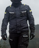 Oxford jas stormland jacket stormland gray sw neon yellow gr. l