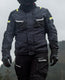 Oxford jas stormland jacket stormland gray sw neon yellow gr. l