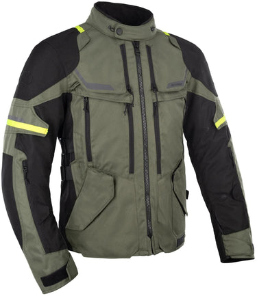 Oxford jas rockland jacket rockland brown bw yellow gr. l