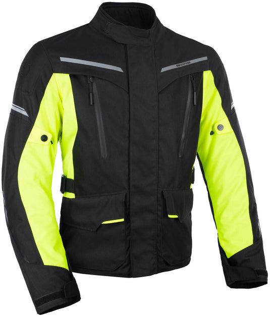 Oxford jas metro 2.0 jacket metro 2.0 black neon yellow gr. xl