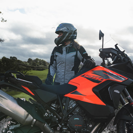 Oxford jas dakota 3.0 jacket dakota 3.0 ladies silver sw size 12