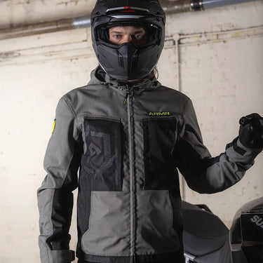 Armr jacke suko 1.0 jacket suko 1.0 wp ms green yellow gr. m