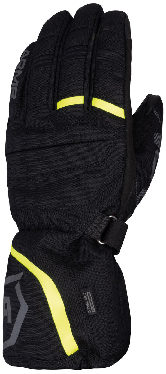Armr handschoenen kiso 4.0 . glove kiso 4.0 black yellow l 9
