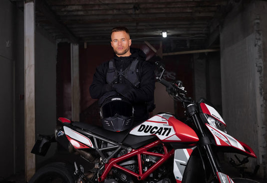 Oxford jacke armoulite aa lockon hoodie armourlite lockon ms black gr. xxl
