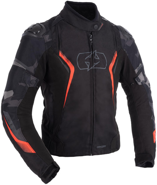 Oxford jas omega 1.0 jacket omega 1.0 d2d ws black camo red 46