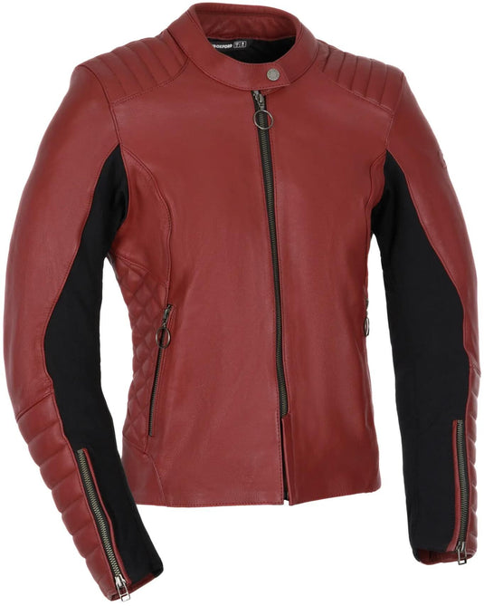 Oxford lederjacke radley leather jacket rad ws red 38
