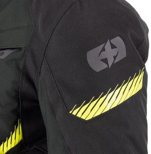 Oxford jacke toronto 1.0 jacket toronto 1.0 d2d ms black green fluo m