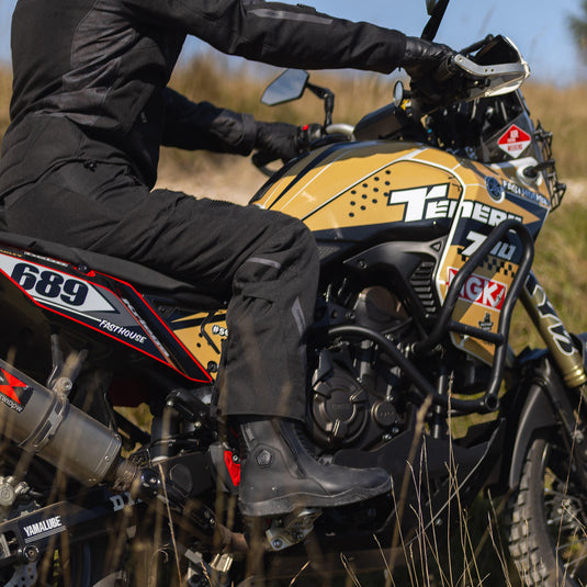 Oxford broek toronto 1.0 trousers toronto 1 d2d ms black long 4xl