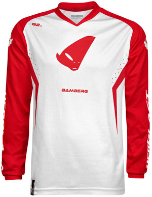 Ufo plast jersey mx bamberg mx jersey ufo bamberg red white gr. xxl