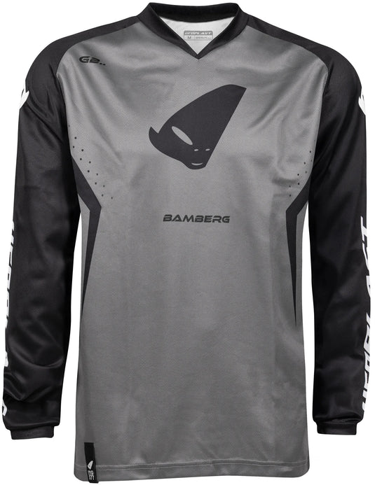 Ufo plast jersey mx bamberg mx jersey ufo bamberg black grey gr. m