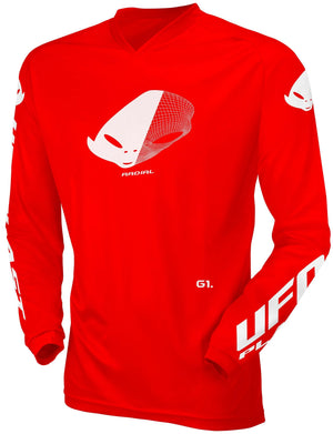 Ufo plast jersey mx radial children's jersey ufo rad red gr. xs