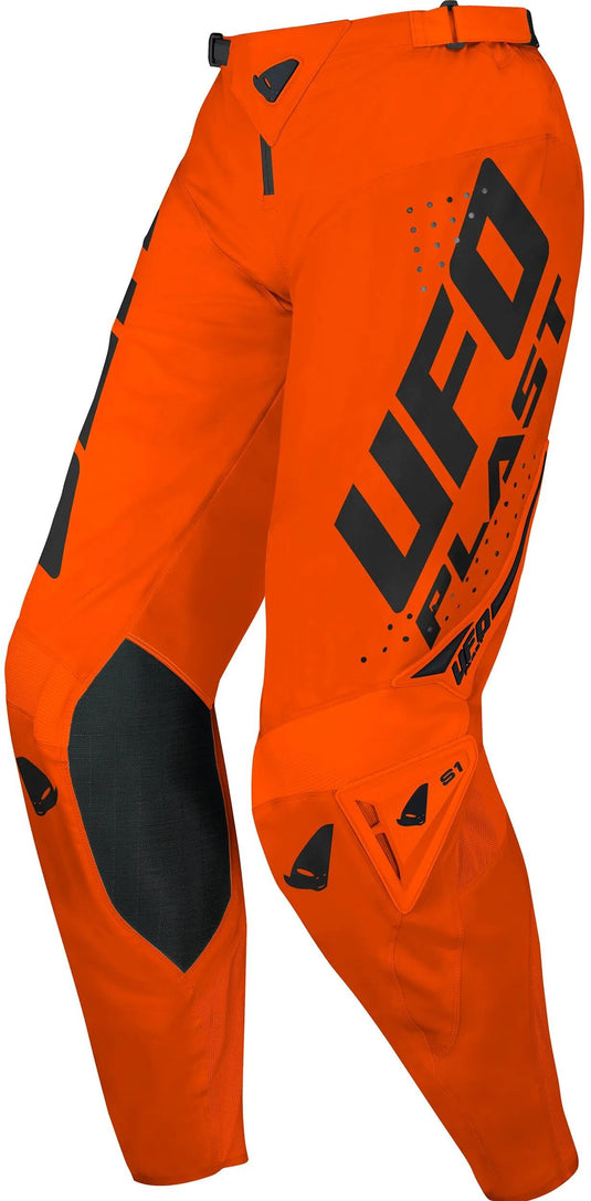 Ufo plast hose mx radial mx trousers ufo radial neon orange gr. 48